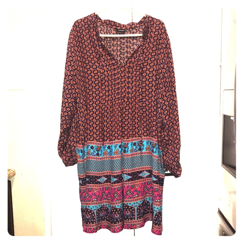 Tolani Silk Blouse Tunic Shirt size 1X New